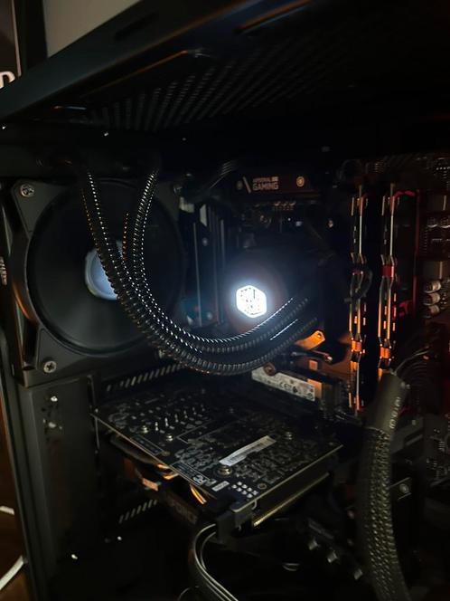 GAMING PC MET WATERCOOLING, Computers en Software, Desktop Pc's, Zo goed als nieuw, 4 Ghz of meer, Gaming, Ophalen of Verzenden