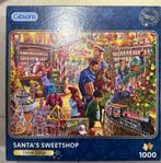 Gibson Santa's Sweetshop Puzzel 1000 stukjes, Ophalen of Verzenden, 500 t/m 1500 stukjes, Legpuzzel