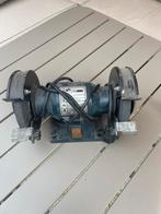 Tafel slijpsteen 230 volt, Doe-het-zelf en Verbouw, Gereedschap | Slijpmachines, Ophalen, Gebruikt, Minder dan 700 watt, Werkbankslijpmachine
