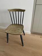 Spijlen stoel met rugleuning, Huis en Inrichting, Stoelen, Gebruikt, Overige kleuren, Ophalen of Verzenden, Eén