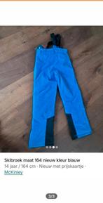 McKinley Ski Broek Blauw Maat 164 - Nieuw!, Broek, Nieuw, Overige maten, Ophalen of Verzenden