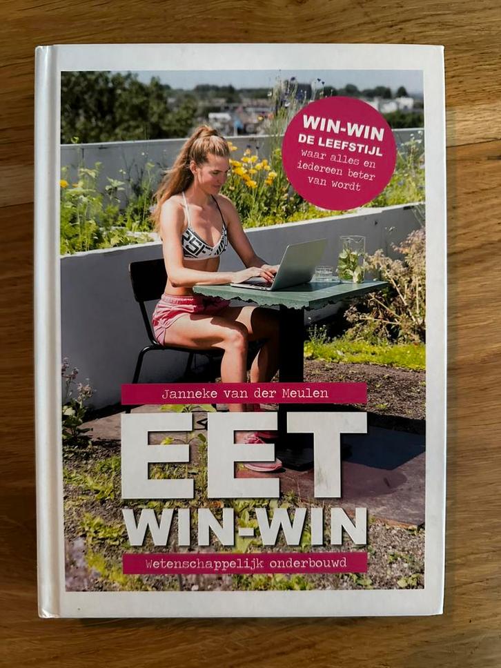 Janneke van der Meulen - Eet Win-Win, Boeken, Overige Boeken, Zo goed als nieuw, Ophalen of Verzenden