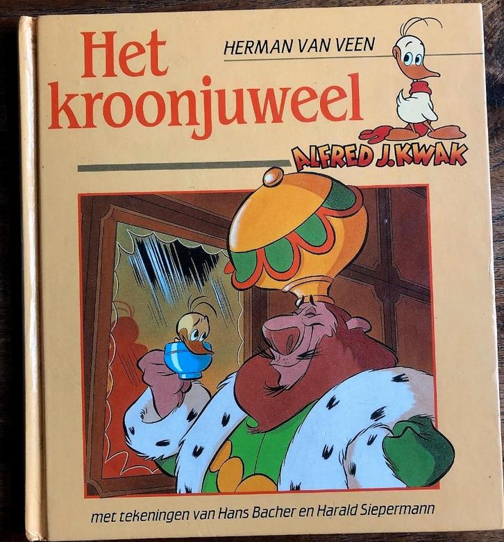 Herman van Veen - Alfred Jodokus Kwak Boeken, Boeken, Kinderboeken | Jeugd | onder 10 jaar, Zo goed als nieuw, Fictie algemeen