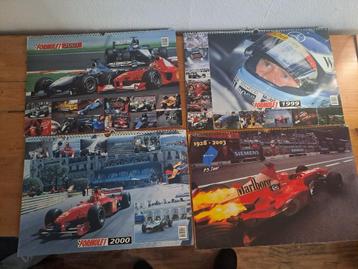 Formule 1  F1  Boeken kalenders beschikbaar voor biedingen