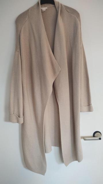 Gebreid vest van H&M in het beige beschikbaar voor biedingen