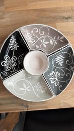 borrelschaal met uitneembare schaaltjes van Riverdale, Ophalen, Overige stijlen, Aardewerk, Schaal of Schalen