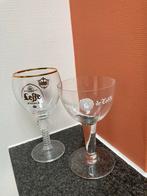 Twee Leffe Bierglazen, Antiek en Kunst, Antiek | Glas en Kristal, Ophalen of Verzenden