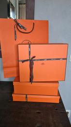 Hermès Doos met Hermès Lint en Hermès Tas   S2, Sieraden, Tassen en Uiterlijk, Tassen | Damestassen, Ophalen of Verzenden