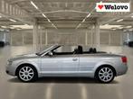 Audi A4 Cabriolet 1.8 Turbo Pro Line Windvanger/leer/automaa, Auto's, Audi, Gebruikt, 4 cilinders, Cabriolet, 4 stoelen