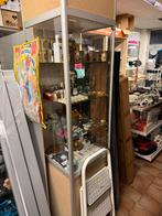 Vitrinekast 55x55 aluminium, Zo goed als nieuw, Minder dan 100 cm, 25 tot 50 cm, 50 tot 100 cm