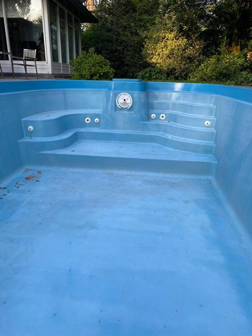 Zwembad inbouw 12 x 4 meter incl pompen, Tuin en Terras, Bubbelbaden en Hottubs, Gebruikt, Vast, Filter, Pomp, Trap, Inbouw, Ophalen