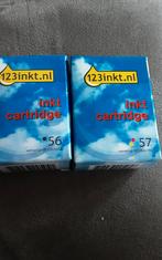 Inkt cartridge  1 zwart 1 kleur nieuw, Ophalen of Verzenden, Zo goed als nieuw