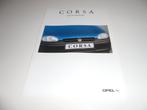 brochure Opel Corsa bestelwagen  1994, Ophalen of Verzenden, Nieuw, Overige merken