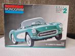 '57 Corvette Roadstar monogram 2924, Hobby en Vrije tijd, Modelbouw | Auto's en Voertuigen, Verzenden, Zo goed als nieuw, Auto