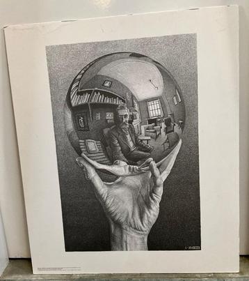 Door Erven MAURITS ESCHER uitgegeven Sphere met Zelfportret beschikbaar voor biedingen