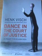 folder van de tentoonstelling van Henk Visch - 2024, Ophalen of Verzenden, Zo goed als nieuw, Folder