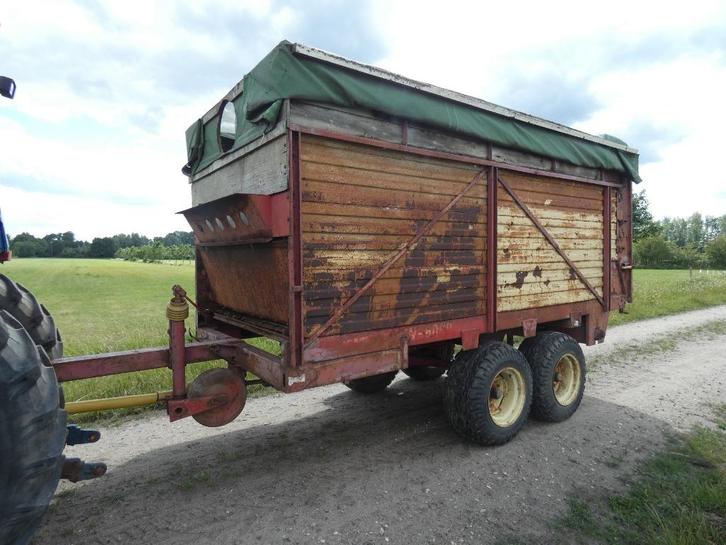 Krone zelflossende wagen (type W5000, inhoud 10 kuub), Zakelijke goederen, Agrarisch | Werktuigen, Akkerbouw, Bollenteelt, Veehouderij
