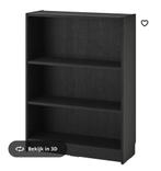 Billy zwarte boekenkast, Huis en Inrichting, Ophalen, 200 cm of meer, 50 tot 100 cm, Zo goed als nieuw