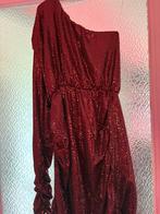 rode feest jurk, Kleding | Dames, Jurken, Ophalen of Verzenden, Zo goed als nieuw, Rood, Boven de knie