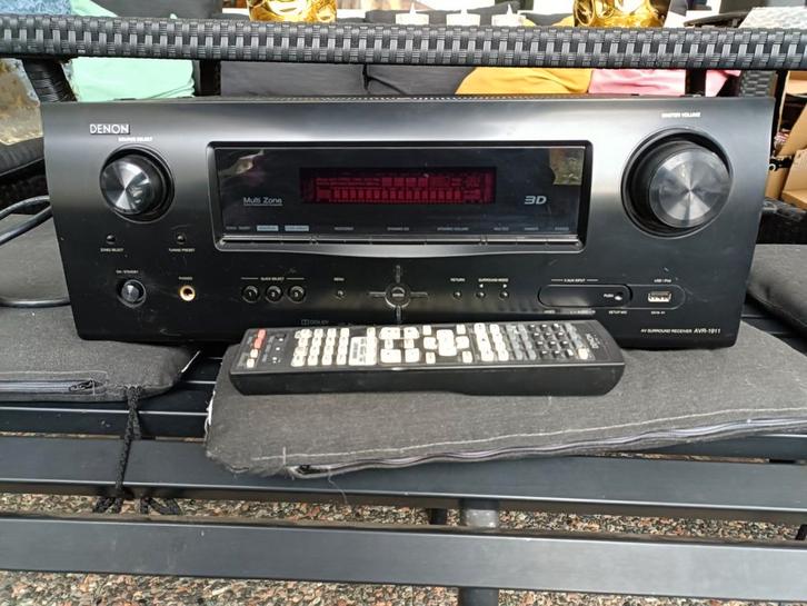 Denon AVR-1911 7.1 Receiver, Audio, Tv en Foto, Versterkers en Receivers, Gebruikt, 7.1, 60 tot 120 watt, Denon, Ophalen of Verzenden