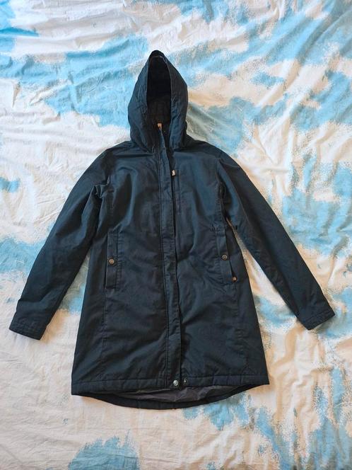 Fjallraven Kiruna padded parka navy M, Kleding | Dames, Jassen | Winter, Zo goed als nieuw, Maat 38/40 (M), Blauw, Ophalen of Verzenden