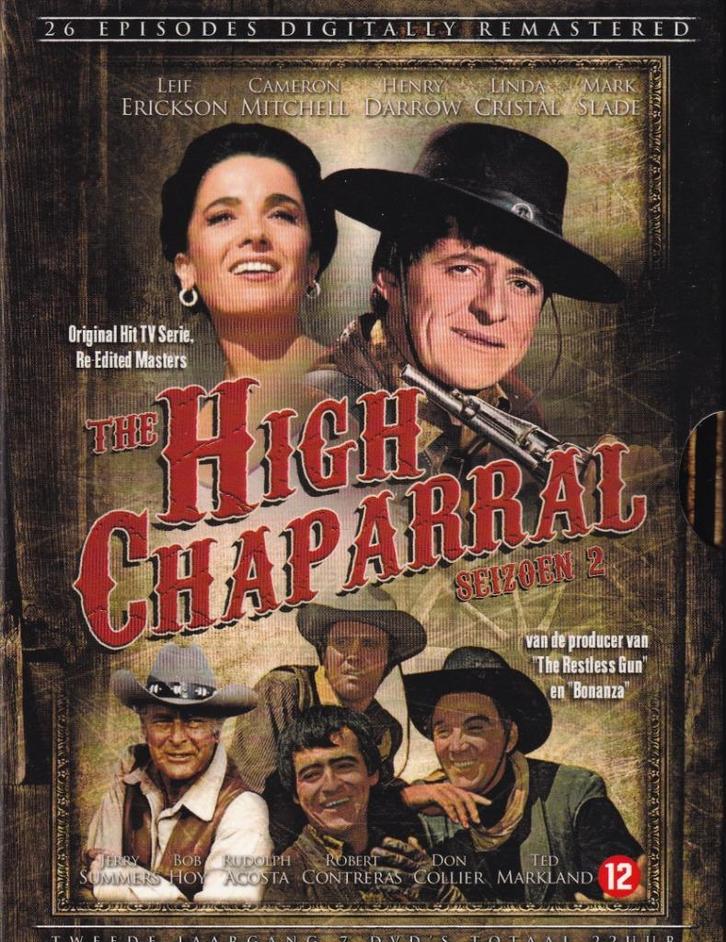 Te koop 7dvdbox the high chaparral seizoen 2  Nieuw, Cd's en Dvd's, Dvd's | Actie, Nieuw in verpakking, Actie, Boxset, Alle leeftijden
