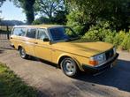 Volvo 245GL oldtimer leder cruise control apk tot 09-2027, Auto's, Volvo, Euro 2, Achterwielaandrijving, Zwart, 2112 cc