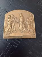 Bronzen Medaille 1913 - Devreese, Antiek en Kunst, Ophalen of Verzenden, Brons