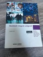 Basisboek integrale veiligheid - 2e druk, Boeken, Studieboeken en Cursussen, Ophalen of Verzenden, Gelezen, HBO