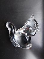 HADELAND HELDER GLAS PRESSE PAPIER EEKHOORN, Antiek en Kunst, Antiek | Glas en Kristal, Ophalen of Verzenden