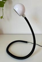 Superleuke vintage, postmodern, “snake” buig tafellamp ‘70, Gebruikt, -, -, -