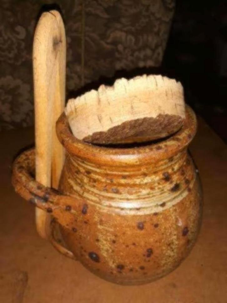 Gember pot, Antiek en Kunst, Curiosa en Brocante, Ophalen of Verzenden