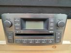 Originele Radio/Cd - W58831 - TOYOTA AVENSIS T25, Auto diversen, Autoradio's, Verzenden, Gebruikt
