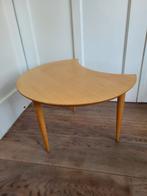 Vintage salontafel, Huis en Inrichting, Tafels | Bijzettafels, Minder dan 55 cm, Rond, Zo goed als nieuw, Ophalen