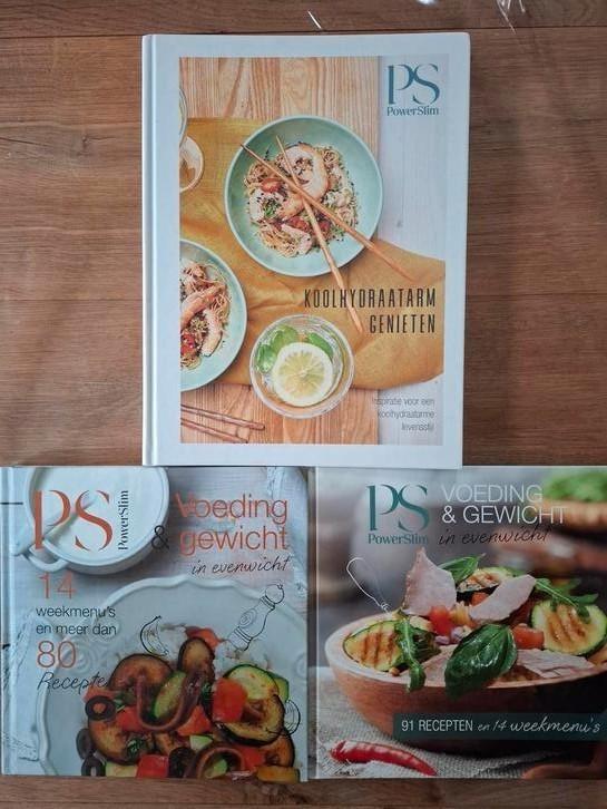Power Slim kookboeken (minder koolhydraten, meer eiwitten), Boeken, Gezondheid, Dieet en Voeding, Gelezen, Dieet en Voeding, Ophalen