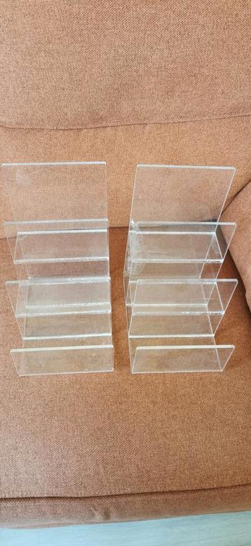 Acryl Display Standaard folder houder Set van 2 beschikbaar voor biedingen