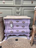 Buikkastje halkastje nachtkastje ladekast vintage roze, Huis en Inrichting, Kasten | Ladekasten, Ophalen, 50 tot 100 cm, Zo goed als nieuw