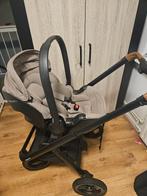 dubatti kinderwagen one e5 black cognac, Kinderen en Baby's, Kinderwagens en Combinaties, Combiwagen, Ophalen, Overige merken