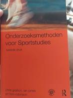Onderzoeksmethode voor sport studies, Ophalen of Verzenden, Beta, Zo goed als nieuw