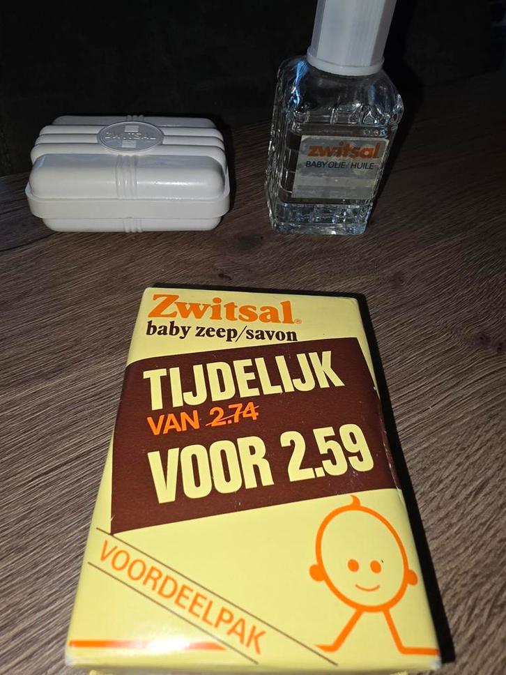 Oude zwitsal zeep olie, Verzamelen, Overige Verzamelen, Ophalen of Verzenden