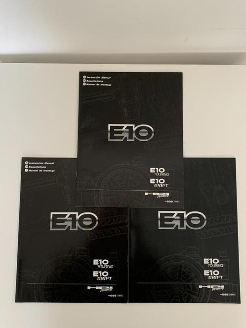 3x HPI E10 drift handleiding 1/10 rc auto, Hobby en Vrije tijd, Modelbouw | Radiografisch | Auto's, Onderdeel, Elektro, Ophalen of Verzenden