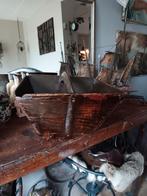 Oude houten rijstbak., Ophalen of Verzenden