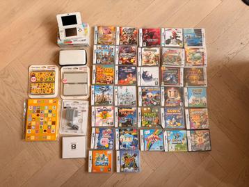 Nieuw! New Nintendo 3DS met 32 games, lader & cover plates beschikbaar voor biedingen