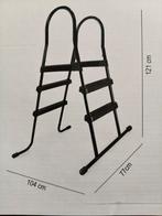 NIEUW! Exit zwembad trapje /ladder zwart voor zwembad, Ophalen, Nieuw, Ladder