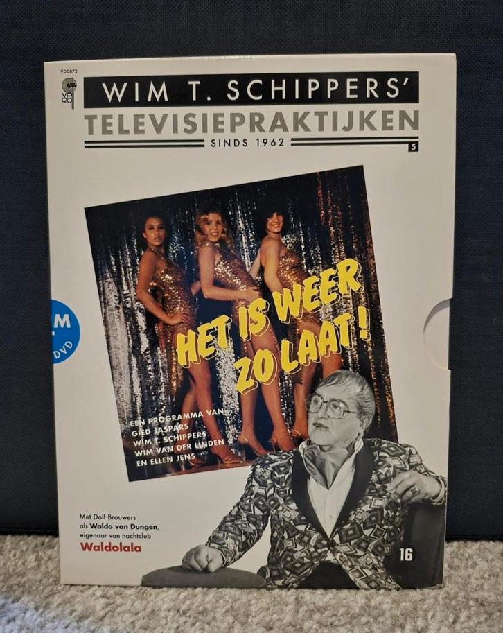 Wim T. Schippers - Het Is Weer Zo Laat (1978), Cd's en Dvd's, Dvd's | Tv en Series, Zo goed als nieuw, Komedie, Vanaf 16 jaar