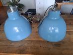 Industriële Hanglampen Set (2 stuks), Huis en Inrichting, Lampen | Hanglampen, Ophalen, Gebruikt, Metaal, Minder dan 50 cm