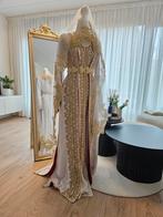 Takchita te huur, Trouwjurk, Wit, Ophalen of Verzenden, Onbekend