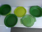 Tupperware Micro Gourmet + extra inzet schaal, Ophalen of Verzenden, Nieuw, Groen, Bak of Kom