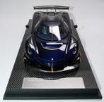 Koenigsegg Jesko 7508 Blue Scuro Candy 1:18 van FrontiArt, Ophalen of Verzenden, Nieuw, Auto, Overige merken