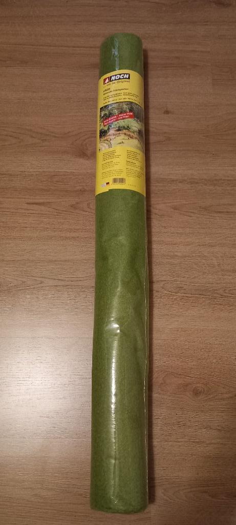 Noch 00020 Grasmat voorjaarsweide 300 x 100 cm, Hobby en Vrije tijd, Modeltreinen | H0, Nieuw, Natuur, Gelijkstroom of Wisselstroom